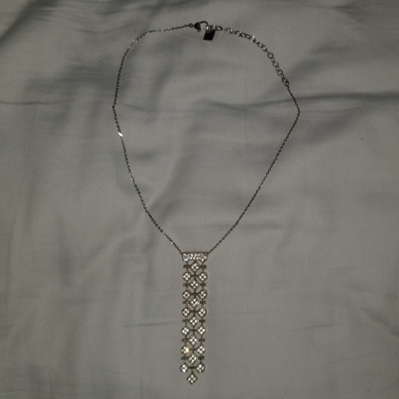 Nine West Crystal Drop Pendant Necklace - Picture 3 of 6